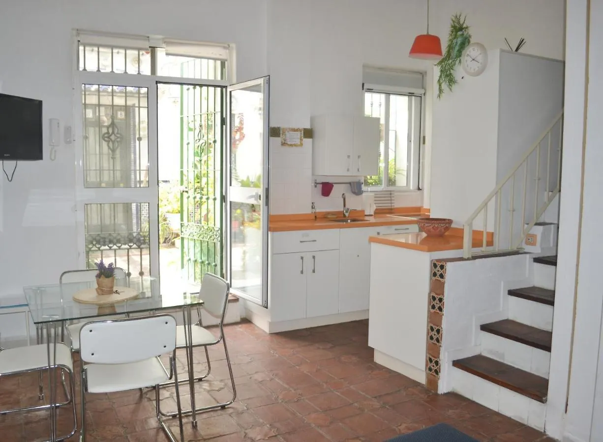 Charming House In Triana,Best City View From Patio Seville